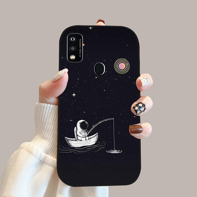 For ZTE Blade A51 Case A52 A53 Color Painted Soft Silicone Phone Cover Cases For ZTE Blade A31 Fashion Protective Fundas Coque