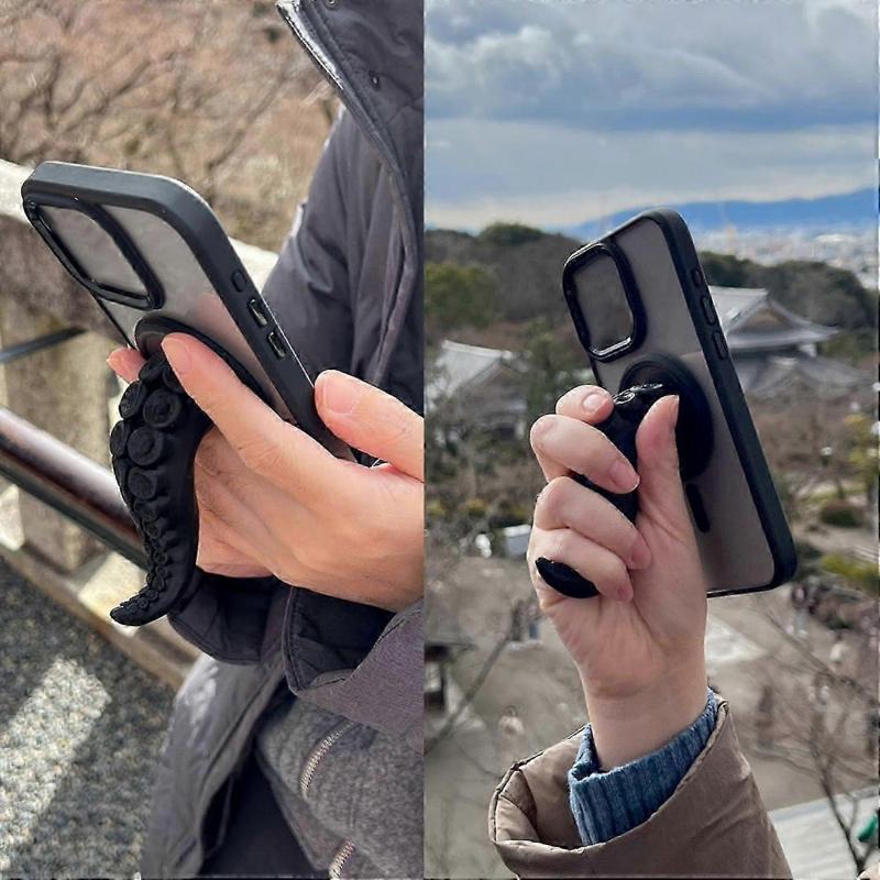 Octopus Claw Magnetic Bracket, 3D Octopus Claw Magnetic Bracket for Phone, Octopus Phone Holder, Creative Octopus Tentacle Magnetic Phone Stand