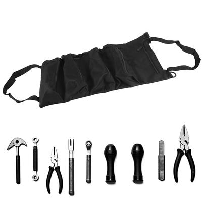 Adjustable Multi-Purpose Roll Up Tool Bag Storage Bag Car First Aid Kit Wrap Roll Storage Case