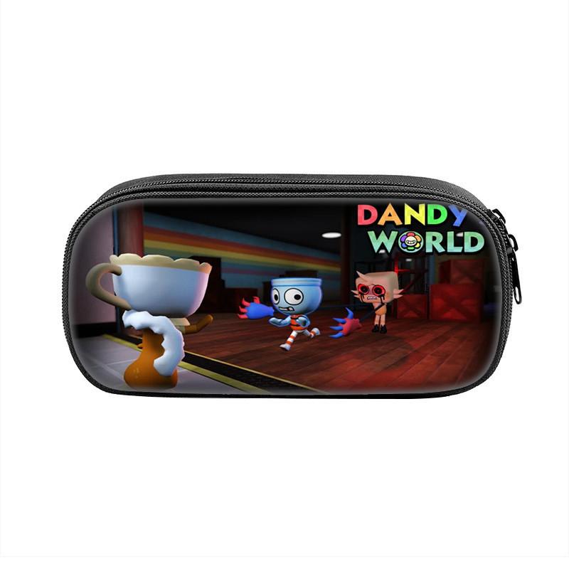 Roblox Dandys World Sunflower Pencil Case Nylon Storage For Kids золотой