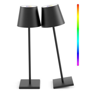 LED Table Lamps Dimmable Wireless Led Desk Lamp Touch Night Light USB Rechargeable Touch Bedside Lamps For Room Study Office Bar
