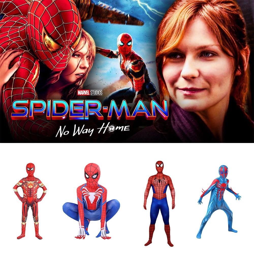 Spider-man No Way Home Niesamowity Strój Kostium Cosplay Iron Black Dla Wszystkich Wieków