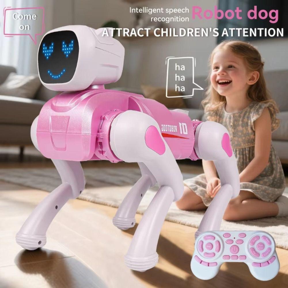 Programmable Smart Robot Dog Remote Control Interactive Robot Dog Voice Command Robot  Best Gift