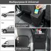 Auto-Mülleimer Auslaufsicher Auto-Müllsack Mit Deckel Faltbar Verstellbar Organizer Aufbewahrungstaschen Fahrzeugzubehör Für Sitz