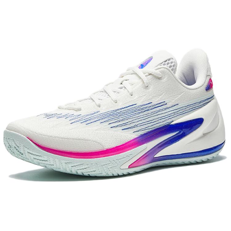 Anta Attack 6 Cemento Nemesi Retro Comodo Assorbimento degli Urti Antiscivolo Resistente all'Usura Scarpe da Pallacanestro Basse Sneaker da Uomo Neon 112541601-2