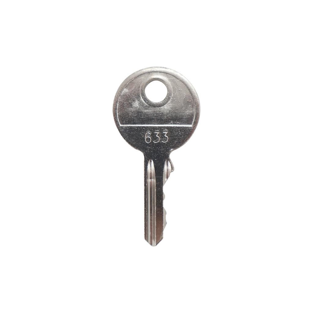 LUCKYROC Forklift Spare Parts Ignition Key 0009730434 633 for Linde 115-02 R14 R16 R20 OEM Quality 2 PCS