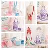Cute Cartoon Girl Heart Water Cup Sleeve With Carry Bag For Kids