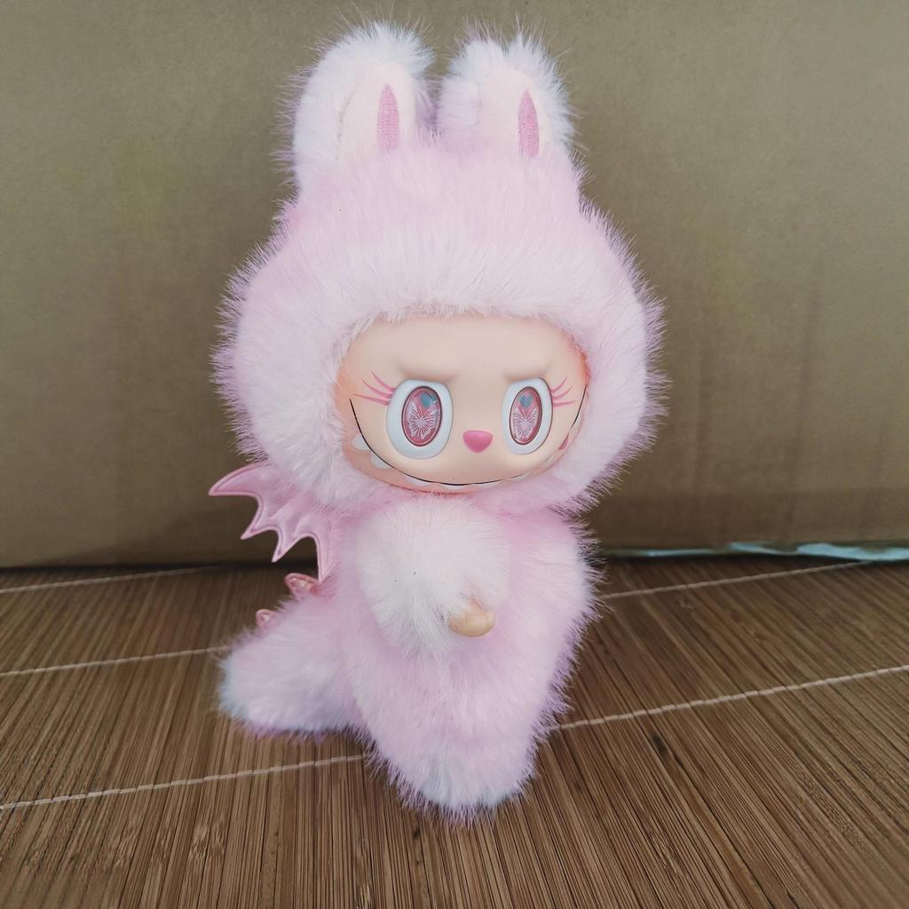 Labubu Green VL Plush Vinyl Doll Pendant