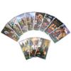 78pcs Tarot Deck Cards English Fate Divination Fortune Telling Game Cards for Family Friends Party