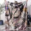 GUOYU Blanket Cchainsaw man Raze Throw Soft Flannel Throw Summer Blanket Lightweight Cozy Nap Blanket for Sofa Bed Travel