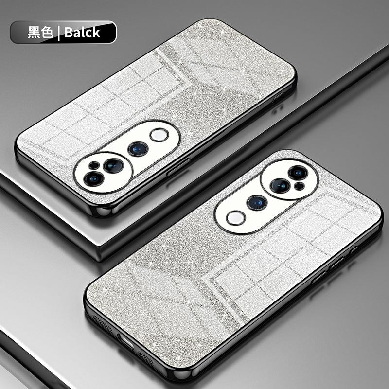 Applicable to VIVO S50Pro mini electroplating glitter mobile phone case S30 transparent V70 anti-drop V60 protective case