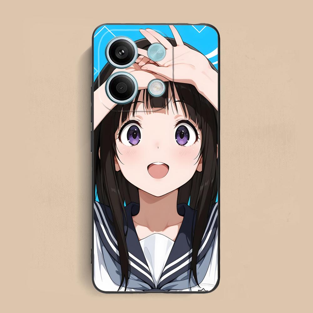 

Hyouka Chitanda Matte TPU Mobile Phone Case for Xiaomi Redmi Note 14 13 12 11 S Pro Plus 4G 5G Colorful Printing Cover Redmi Note 11S 4G