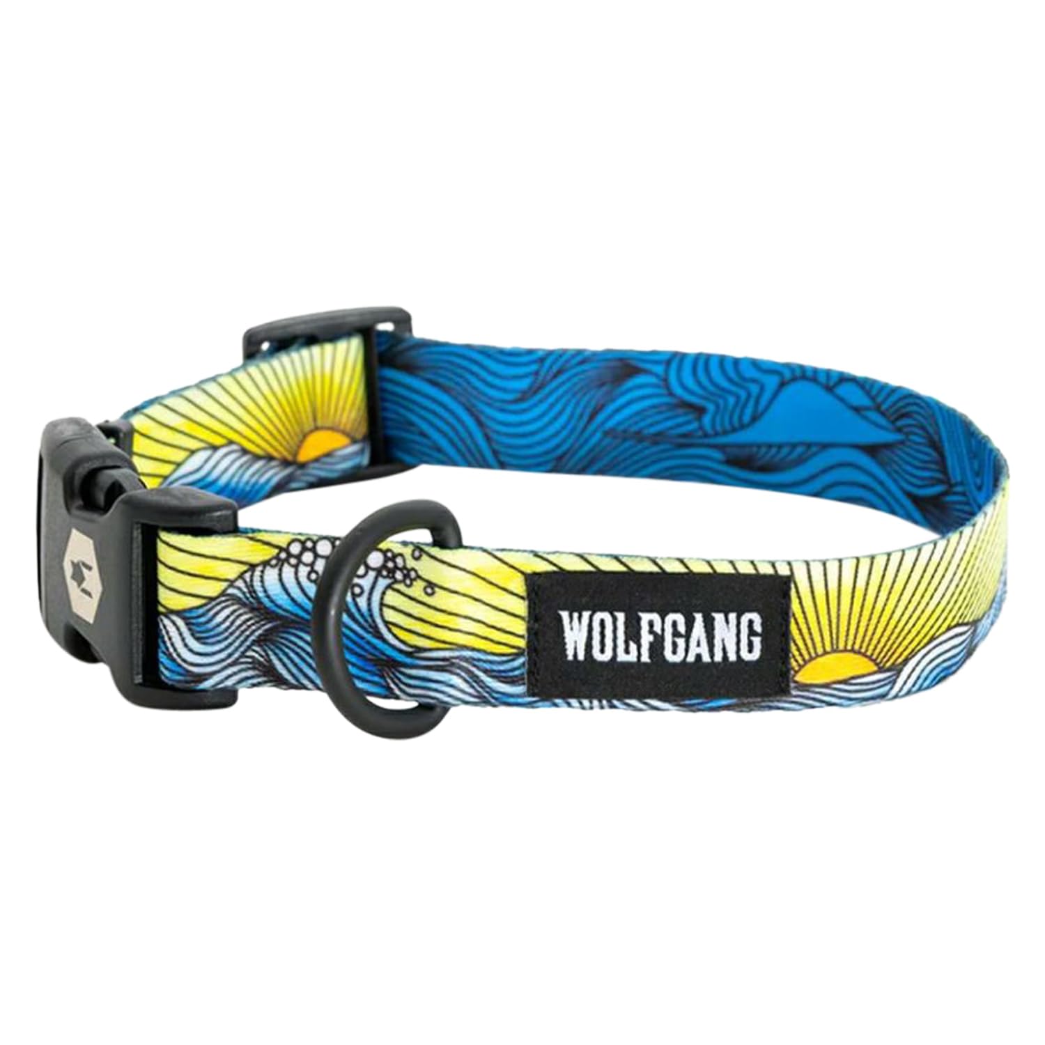 

WOLFGANG DawnPatrol Ширина воротника x Окружность шеи для (Размер М) 2.5см 30-45см [Ошейник для собак среднего размера]