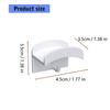 2PCS Compact Headphone Hanger Hook Featuring Lightweight Construction for Secure Mounting Anti Damage Protections