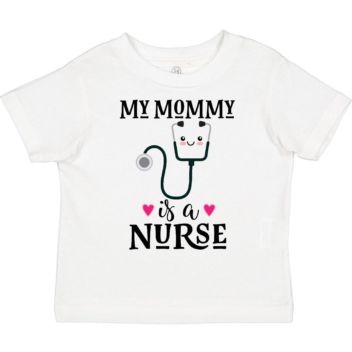 Inktastic Nurse Mom Kids Nursing Toddler T-Shirt Nicu Picu Occupation Child Kid 100