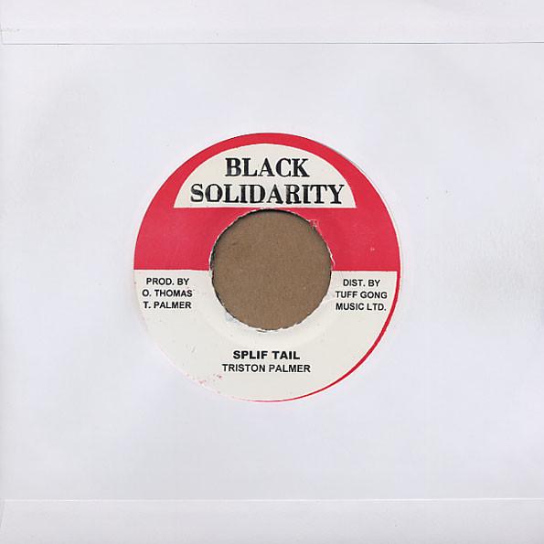 7inch Record TRISTAN PALMER - Splif Tail NONE Black Solidarit Jamaica Reggae, Ska & Dub Used