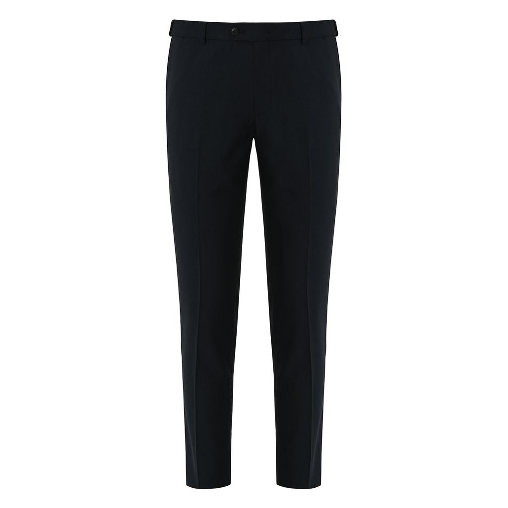 BASSOHOMME Casual Slim Fit Hidden Elastic Waist Pants (Wsy2Mp94A)