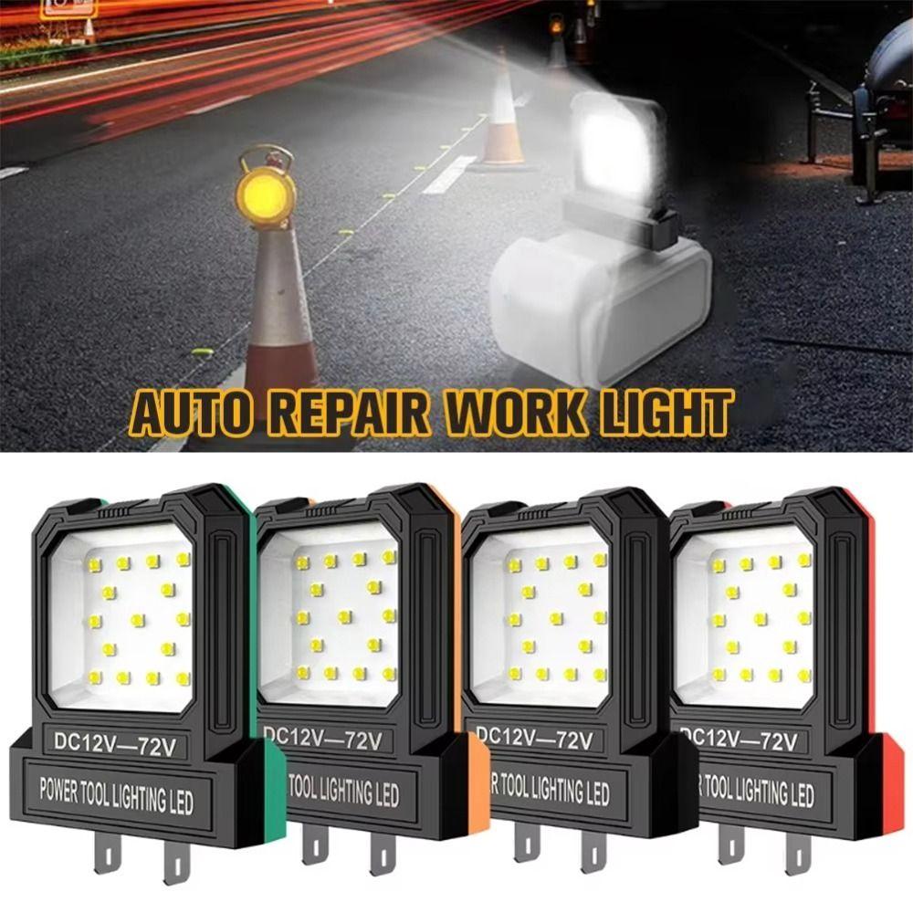 Power Tool Parts LED Work Light Adjustable High Brightness Portable Work Lights Universal Durable Lithium Battery Lamp