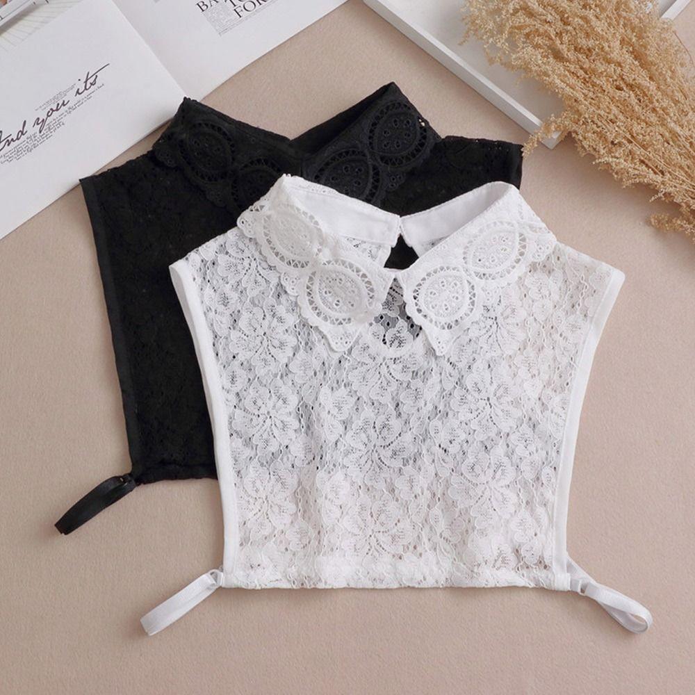 Cotton Shirt Fake Collar Detachable Blouse False Collar Fashion Lapel