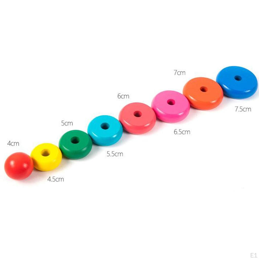 Rainbow Stacker Toy for Creative Learning