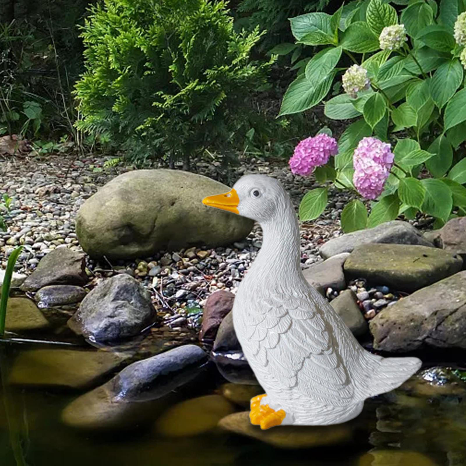 

Статуя утки, миниатюрные фигурки, аксессуары, скульптура животного для террариума, книжная полка Style B