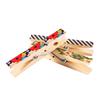50pcs Mini Cute Painted Wooden Clips Paper Pegs Clothes Photos Craft Clips(7.3*1CM)