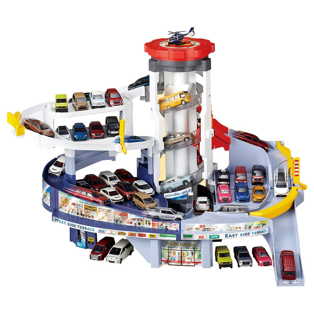 

TAKARA TOMY Tomica Grand Mall Tomica Building 55th Anniversary Miniature Car Toy for ages 3 and up (Tomica Edition)