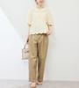 ROPE PICNIC Knit Pullover with Ripple Natural Women's Collar, GDM45030, (16)