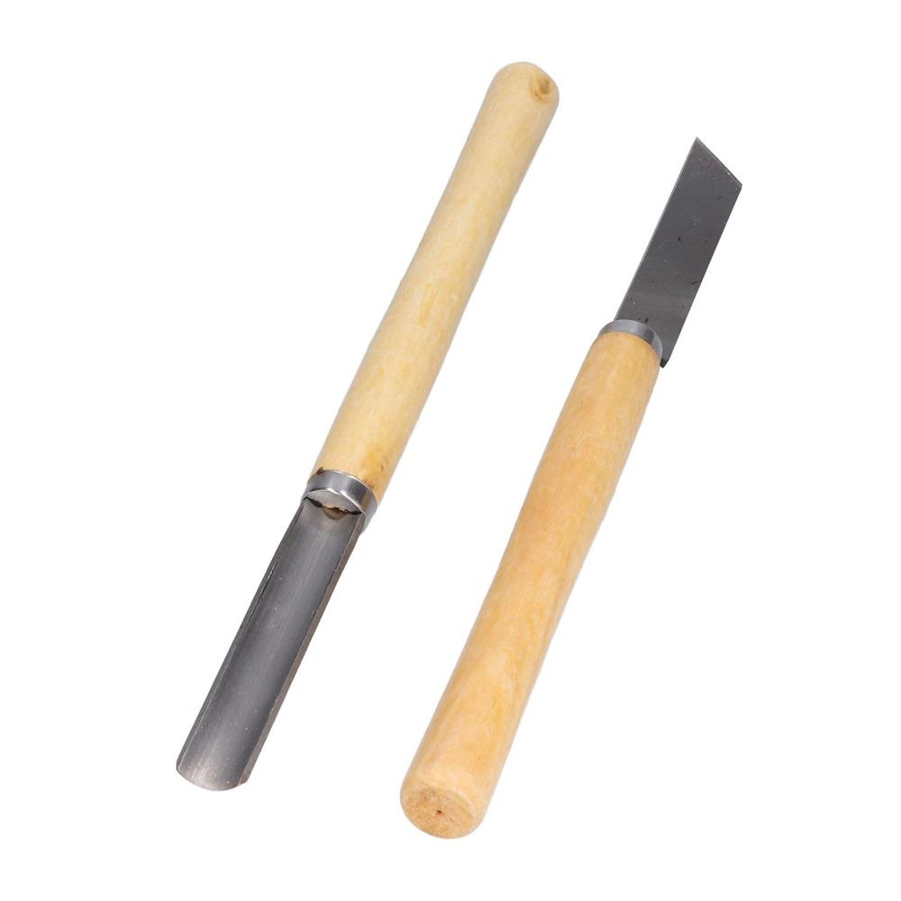 8PCS Skew Spear Point Round Nose Gouge Wood Turning Chisels Woodturning Tools For Woodworking