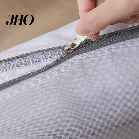 Shoe Wash Bag Mesh Washing with Handle Large Capacity Foldable Zippered Underwear Clothes Laundry Travel Garment Pouch