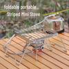 Portable Folding Stainless Steel BBQ Grill Stand with Griddle Kettle Holder