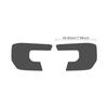 For Ford Ranger 2023 2024 2025 Invisible Car Wrap TPU Film Headlight Protective Tint 2PCS Accessories