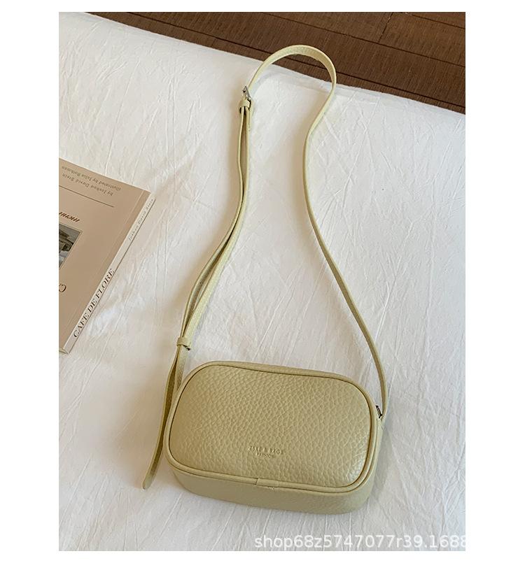 2025 neues Nischen-Design einfache kleine quadratische Tasche hoher Sinn vielseitige Schulter-Umhängetasche Mode Ins Kamera-Tasche