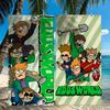 Cartoon E-Eddsworld lustiges Handtuch Schnell trocknend Strandhandtücher sind geeignet für Schwimmbäder Camping Yoga und das Fitnessstudio