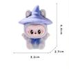 Plush Magician Labubu Cute Grain Ornament Cartoon Cute Desktop Decoration Trendy Play Doll Creative Small Gift