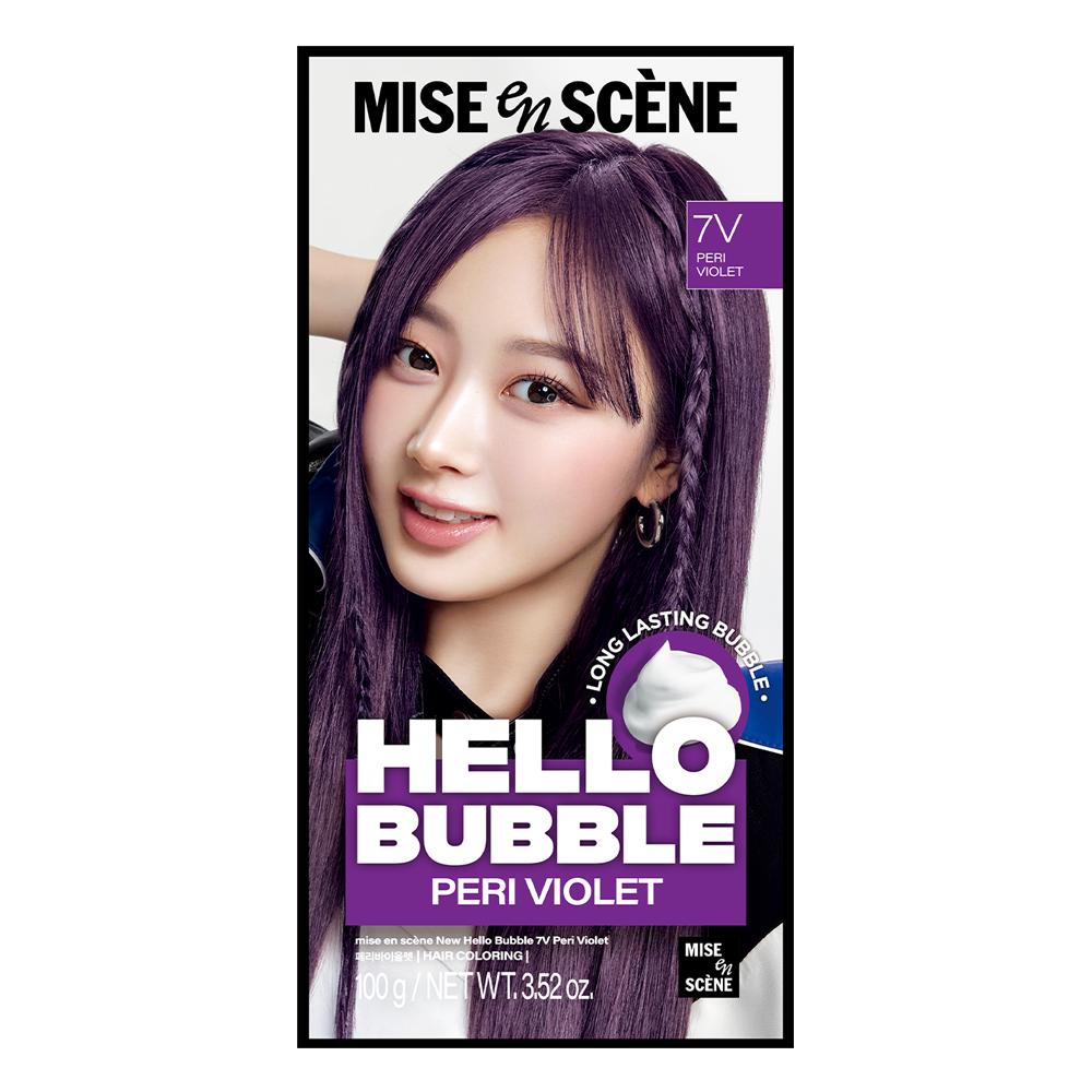 mise en scène New Hello Bubble Dye
