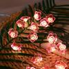 String Light Dekorativní bateriové svítidlo s pohádkovým květem třešňového květu do interiéru