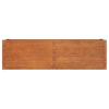 Raised Garden Beds Garden Raised Bed Rusty 160X40x45 Cm Corten Steel