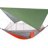 Outdoor Camping Hammock Set with Mosquito Net & Sunshade Tarp
