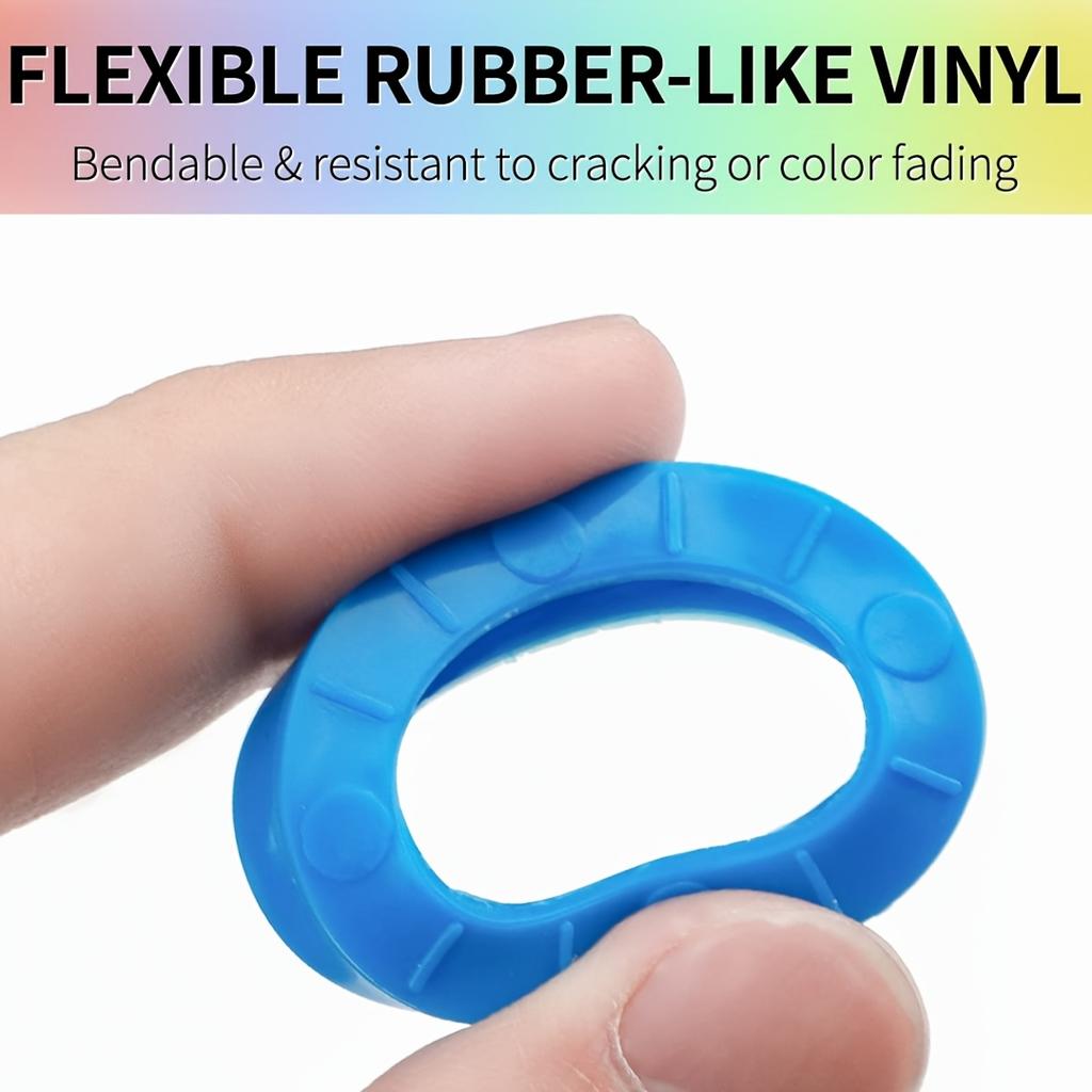 24 szt./32 szt. Kolorowe nakładki na klucze do identyfikacji, wielokolorowy design dla łatwego rozróżniania kluczy, kody identyfikacyjne kluczy na opaskę na nadgarstek