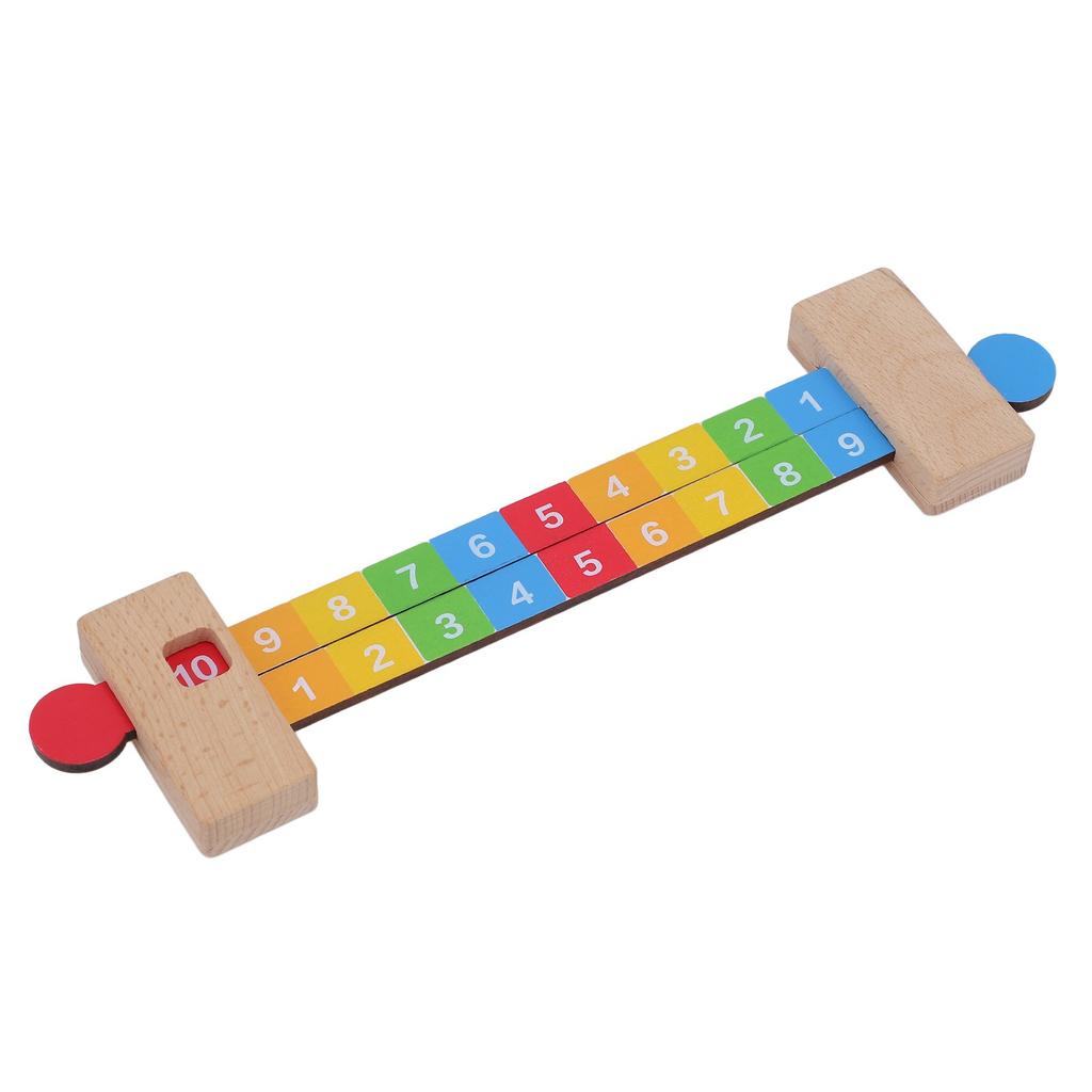 Digitalt tallnedbrytningslinjal Fargerik Vakker Praktisk Bærbar Tidlig Opplæring Undervisning