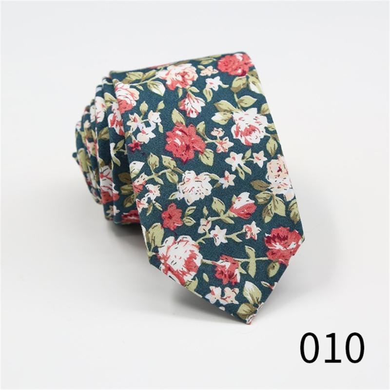 Fashion Arrows Tip Floral Pattern Skinny Tie For Men Soft Polyester Silk Necktie Office Wedding Party Outfit Accessory