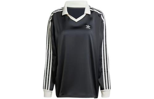 Adidas 3 Stripes Set in Sleeve T Shirt Women s Black IR6099 S чёрный
