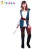 Pirate Halloween Stylish Queen Outfit For Women Crafted From Highquality Polyester