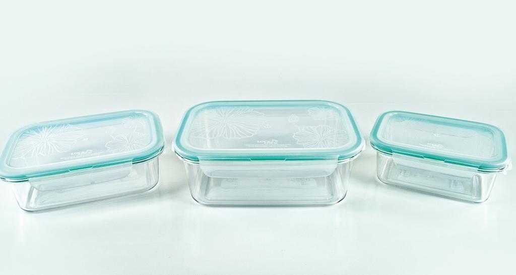 LOCK&LOCK Rectangle Tabletop Container LBF531 ALL2103 Clear