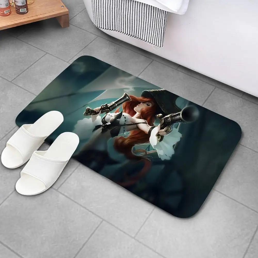 K-Katarina L-League-Of L-Legends-Floor Mat For Living Room Cushions Modern Soft Fluffy Home Rug For Bedroom Play Carpet