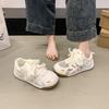 Dicksohlige deutsche Trainingsschuhe Damen kleine weiße Schuhe Damen Mesh atmungsaktiv 2025 Frühling und Sommer neue trendige Freizeitschuhe Dad Shoes