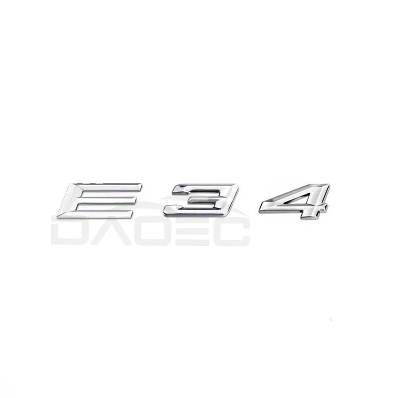 Car 3D ABS Trunk Letters Logo Badge Emblem Decals Styling Sticker For BMW M4 M5 E34 E39 E60 F10 F82 F83 F90 G82 G83 Accessories OT4