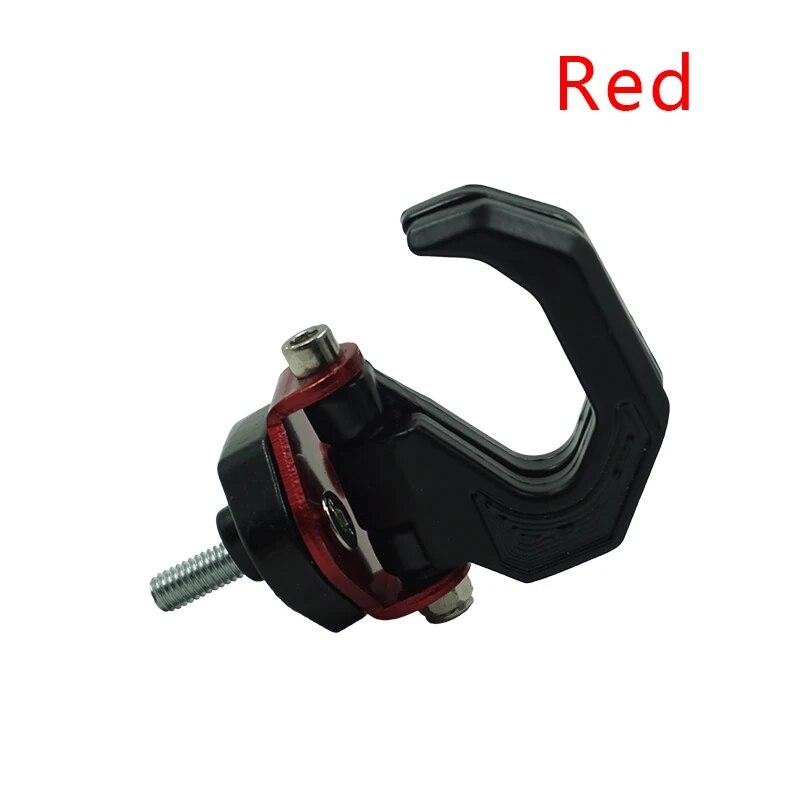 Aluminum Alloy Motorcycle Luggage Helmet Double Hook Mount Motorcycle Scooter Helmet Holder Bag Bottle Hook Hanger with Screw