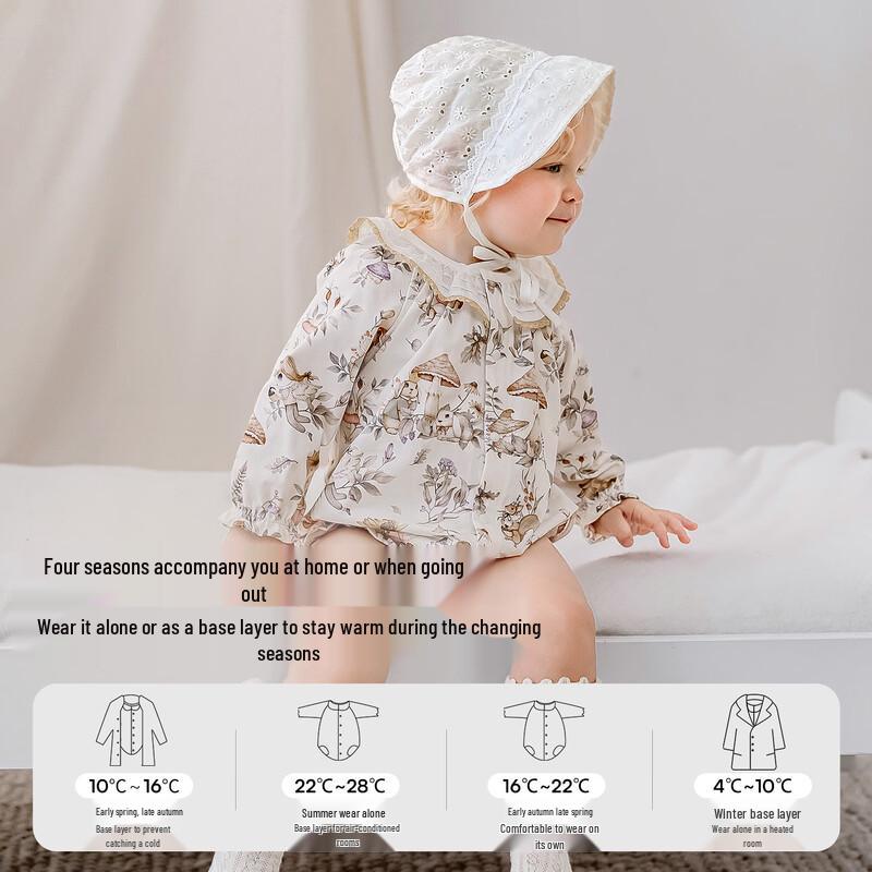 EMXEE Newborn Baby Bodysuit